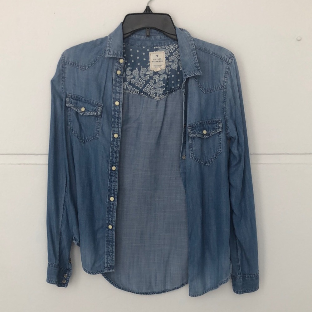 Vintage Boyfriend shirt XSMALL